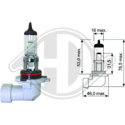 DIEDERICHS Gloeilamp, verstraler