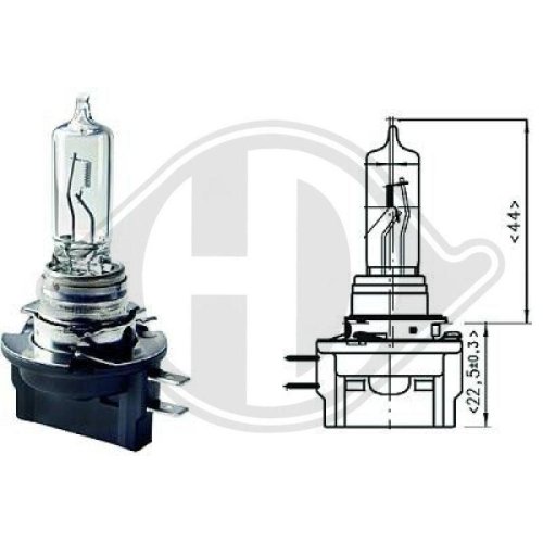DIEDERICHS Ampoule, projecteur principal