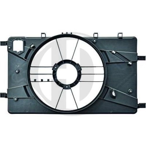 DIEDERICHS Support, radiator fan