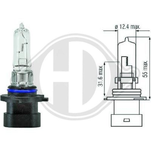DIEDERICHS Gloeilamp, koplamp