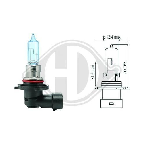DIEDERICHS Bulb Xenon Look 3.690K +50% More Light