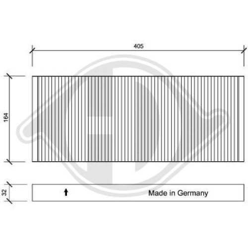 DIEDERICHS Filter, Innenraumluft DIEDERICHS Climate