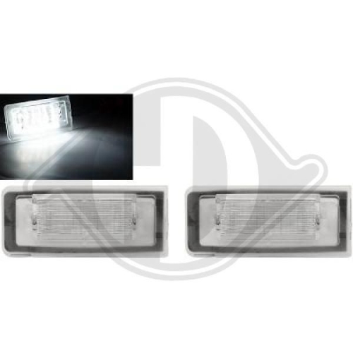 DIEDERICHS Kentekenlamp HD Tuning