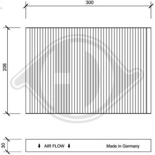 DIEDERICHS Filter, Innenraumluft DIEDERICHS Climate