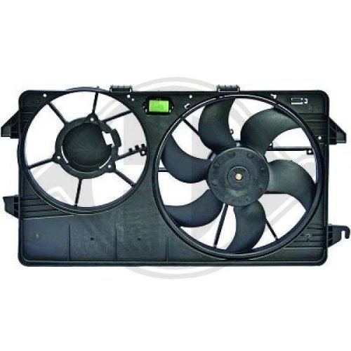 DIEDERICHS Ventilador, condensador del aire acondicionado DIEDERICHS Climate