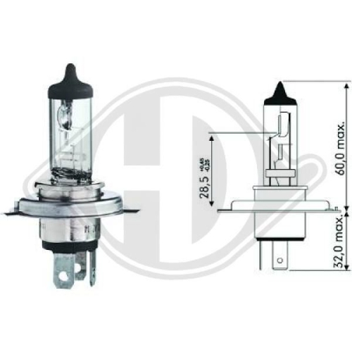 DIEDERICHS Glühlampe Long Life