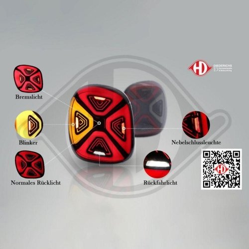 DIEDERICHS Heckleuchtensatz HD Tuning