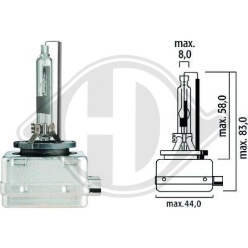 DIEDERICHS Ampoule, projecteur principal
