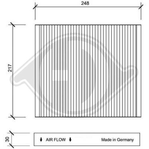 DIEDERICHS Filter, Innenraumluft DIEDERICHS Climate