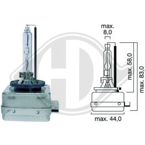DIEDERICHS Ampoule, projecteur principal