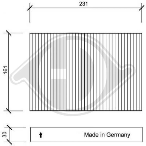 DIEDERICHS Interieurfilter DIEDERICHS Climate