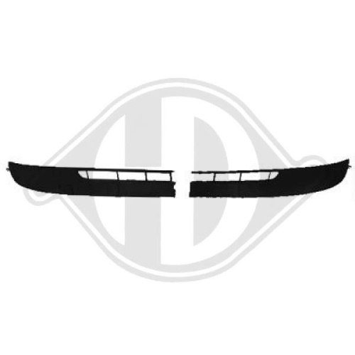 DIEDERICHS Trim/Protection Strip, bumper Priority Parts