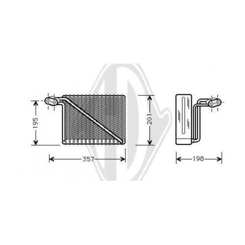 DIEDERICHS Verdamper, airconditioning DIEDERICHS Climate