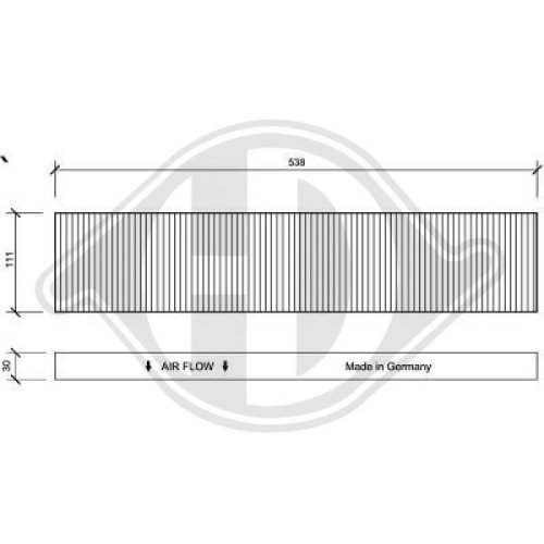 DIEDERICHS Filter, Innenraumluft DIEDERICHS Climate