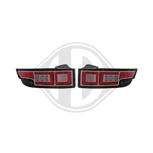 DIEDERICHS Jogo de farolins traseiros HD Tuning