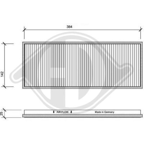 DIEDERICHS Filter, Innenraumluft DIEDERICHS Climate