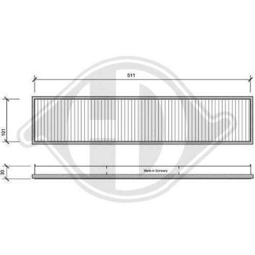 DIEDERICHS Filter, Innenraumluft DIEDERICHS Climate