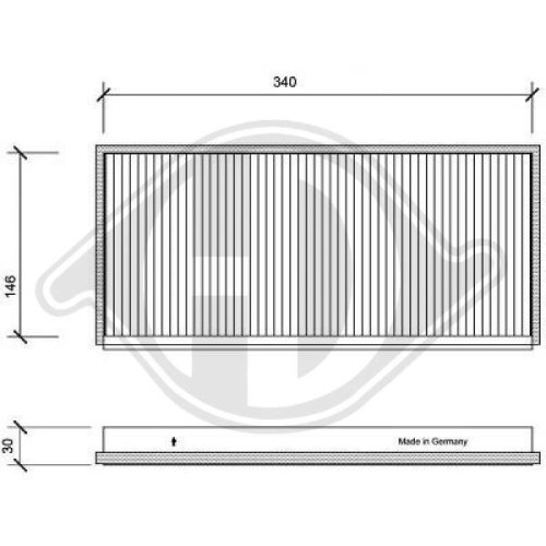 DIEDERICHS Filter, Innenraumluft DIEDERICHS Climate