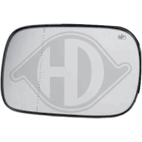 DIEDERICHS Mirror Glass, exterior mirror