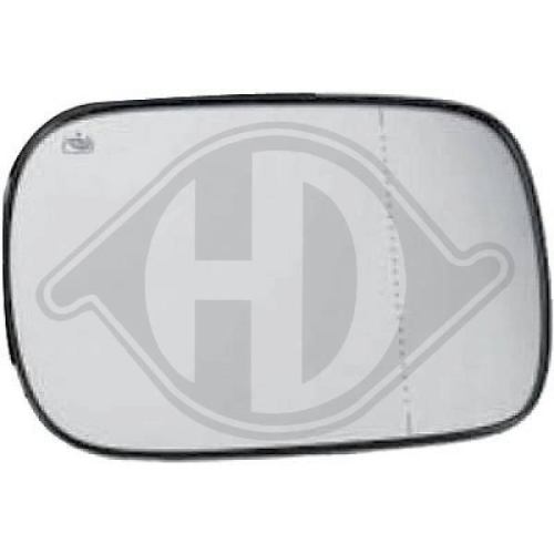 DIEDERICHS Mirror Glass, exterior mirror