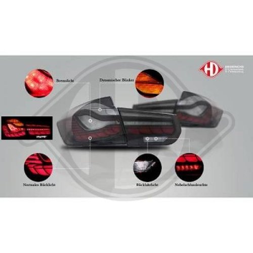 DIEDERICHS Tail Light Assembly Set HD Tuning