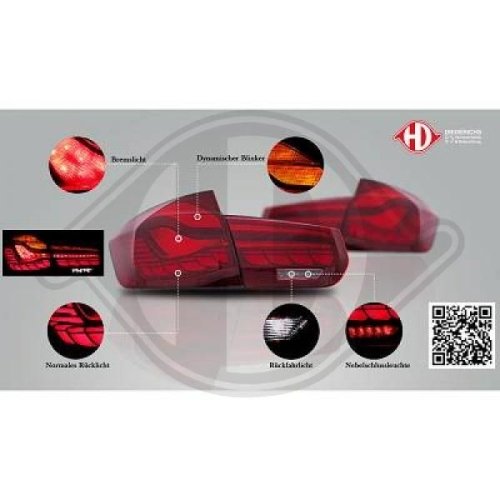 DIEDERICHS Tail Light Assembly Set HD Tuning