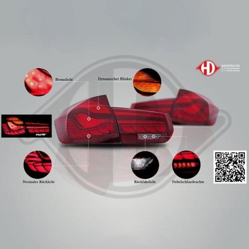 DIEDERICHS Achterlichtenset HD Tuning