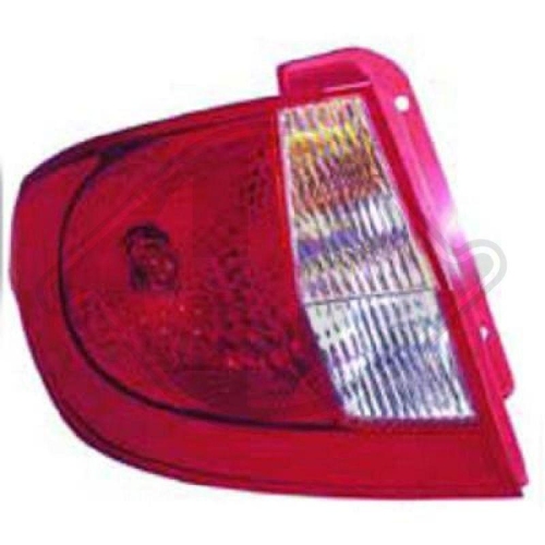 DIEDERICHS Luz traseira