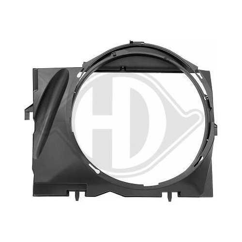 DIEDERICHS Cowling, radiator fan
