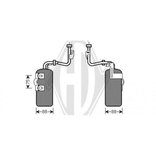 DIEDERICHS Filtre déshydratant, climatisation DIEDERICHS Climate