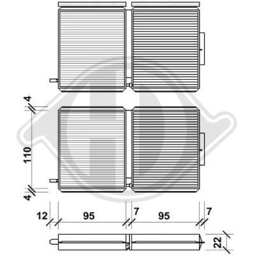 DIEDERICHS Filter, cabin air DIEDERICHS Climate