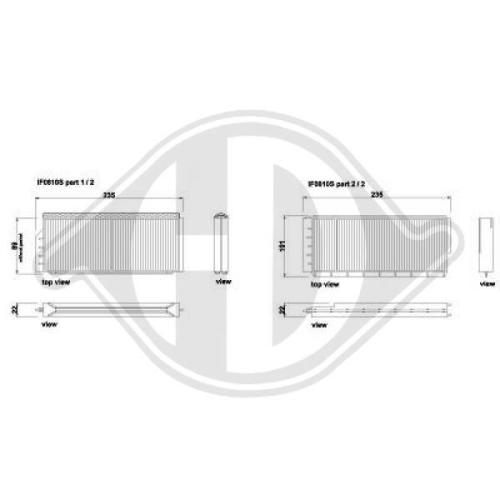 DIEDERICHS Filter, Innenraumluft DIEDERICHS Climate