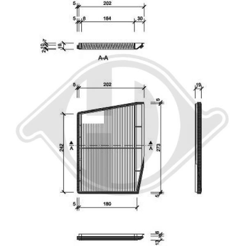 DIEDERICHS Filter, Innenraumluft DIEDERICHS Climate