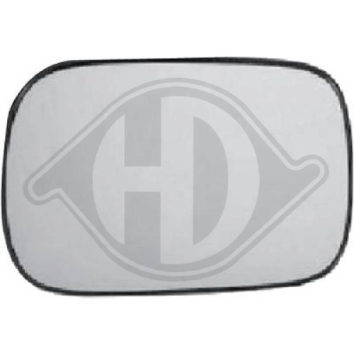 DIEDERICHS Mirror Glass, exterior mirror