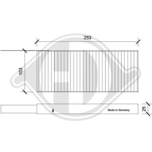 DIEDERICHS Filter, Innenraumluft DIEDERICHS Climate