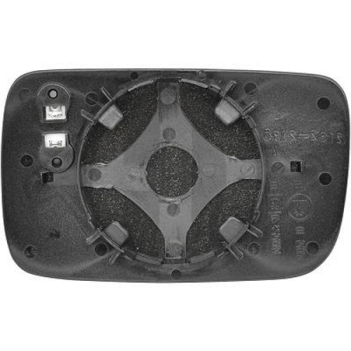 DIEDERICHS Vidro de espelho, espelho retrovisor exterior