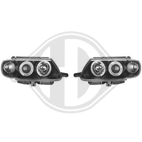 DIEDERICHS Juego faros principales HD Tuning