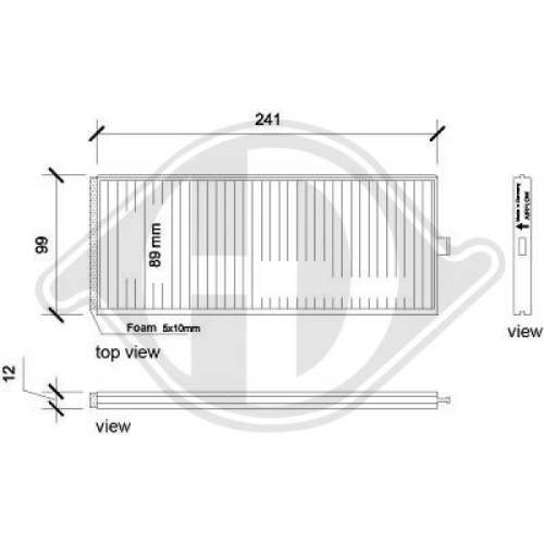 DIEDERICHS Filter, Innenraumluft DIEDERICHS Climate