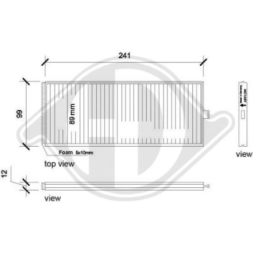 DIEDERICHS Filter, Innenraumluft DIEDERICHS Climate