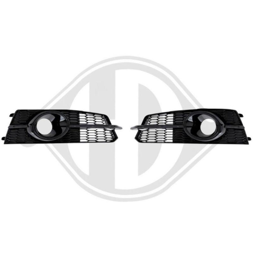 DIEDERICHS Grille de ventilation, pare-chocs HD Tuning