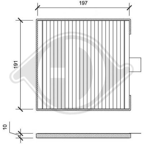 DIEDERICHS Filter, Innenraumluft DIEDERICHS Climate