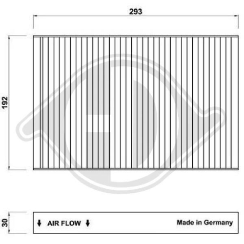 DIEDERICHS Filter, Innenraumluft DIEDERICHS Climate