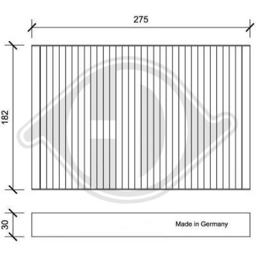 DIEDERICHS Filter, Innenraumluft DIEDERICHS Climate