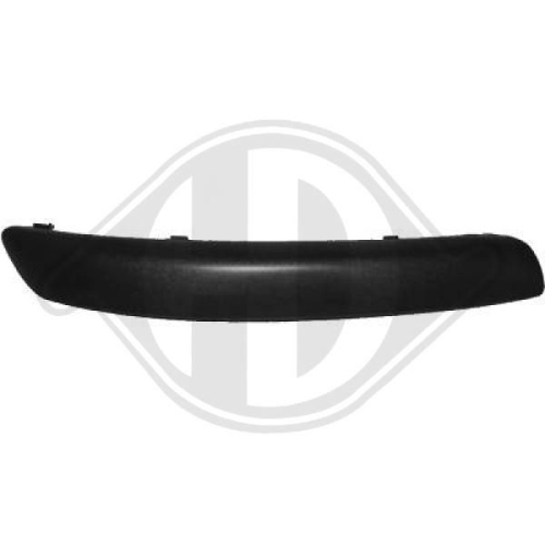 DIEDERICHS Trim/Protection Strip, bumper Priority Parts