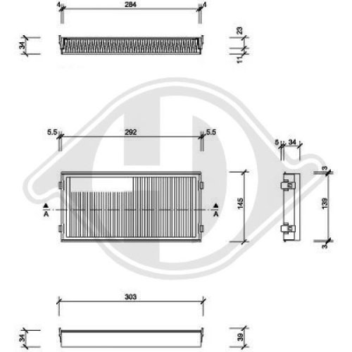 DIEDERICHS Filter, Innenraumluft DIEDERICHS Climate