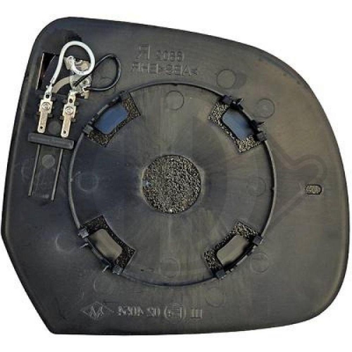 DIEDERICHS Cristal de espejo, retrovisor exterior