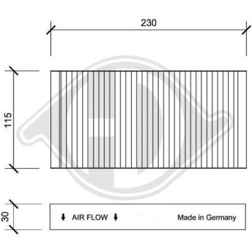 DIEDERICHS Filter, Innenraumluft DIEDERICHS Climate