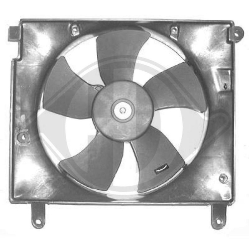DIEDERICHS Ventilador, refrigeración del motor