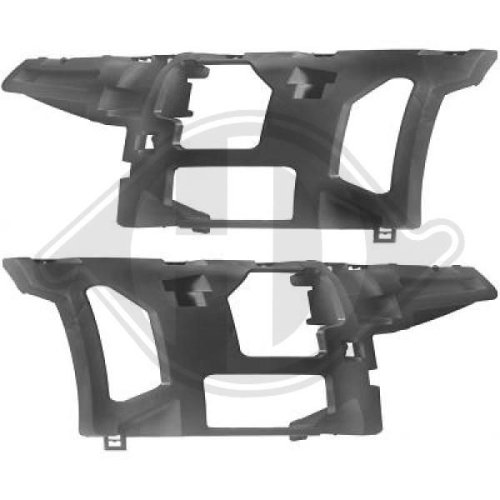 DIEDERICHS Mounting Set, bumper