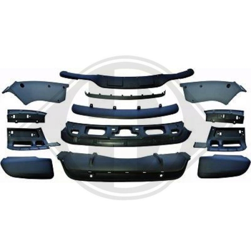 DIEDERICHS Kit de alargamento, guarda-lamas HD Tuning